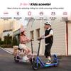 iScooter IK7 Kids Electric Scooter 250W 4.5Ah 8.5''Tires Removable Seat APP Control 3-Speed Rang 11-15KM Electric Scooter for Kids