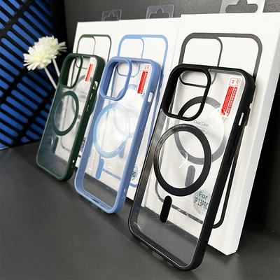 Anwendbar auf Apple 16Pro Hautsensitives Magsafe Magnetisches Case IPhone 15 Acryl Anti-Fall 14 Handyhülle