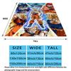 1PC Dragon Ball Patterned Flannel Blanket Suitable For All Seasons For Home Decor Warmth And Comfort Gifts Holiday Present