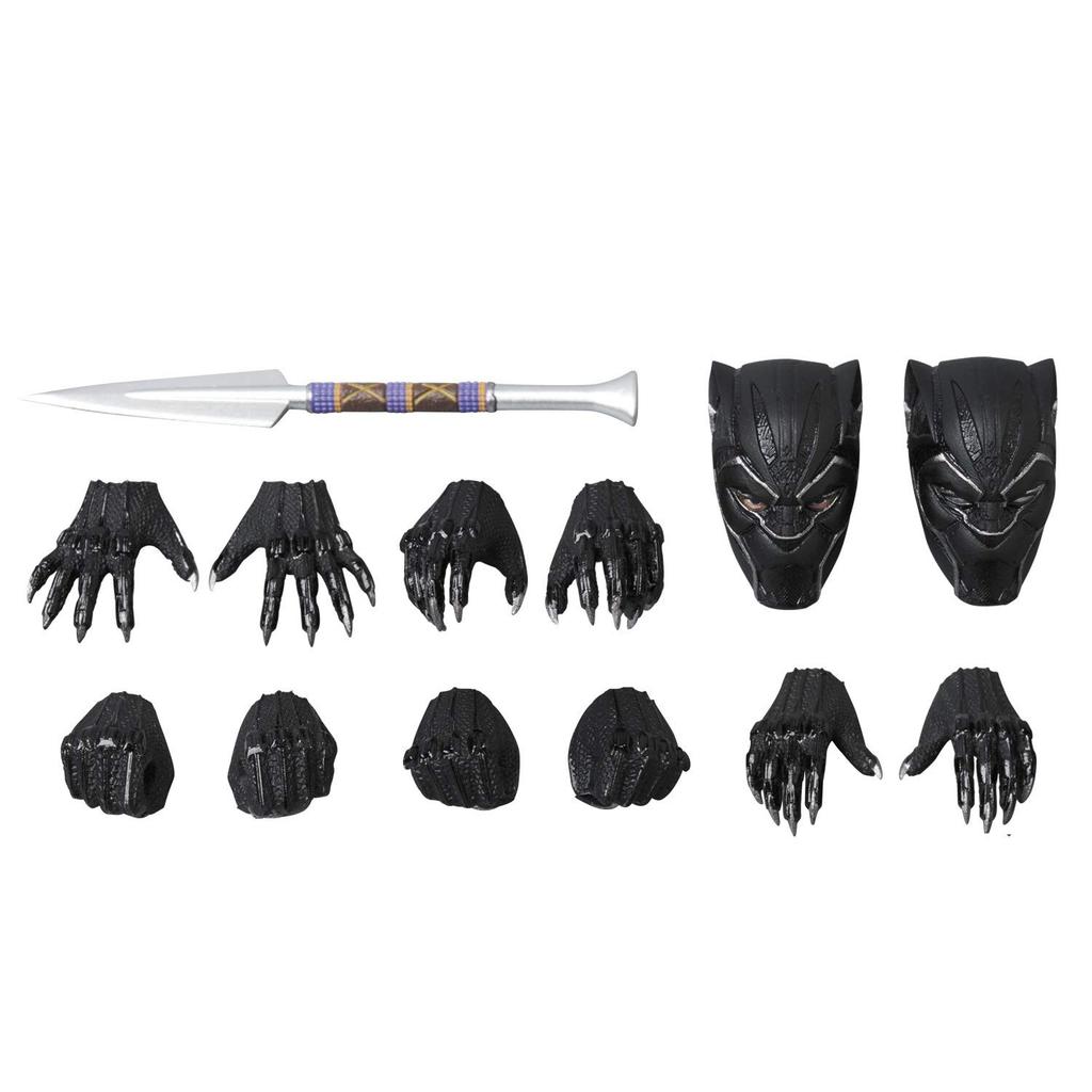 MAFEX Black Panther Approximately 160mm Articulated No.091 - Tall, Pre-painted, Figure.