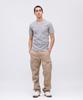 AVIREX DAILY RIB V-NECK TEE 6143501 men's XL grey