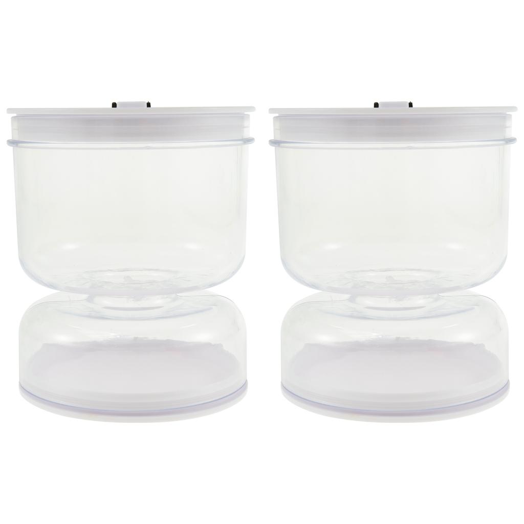 Dry-wet Separation Pickle Vegetable Jar Hourglass Type Pickled Juice-Separation Food Filter Storing Pickles Kitchen Accessories