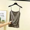 Modal Summer Camisole with Open Chest Pads - Slimming Sleeveless Base Vest