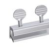 Adjustable Sliding Window Lock Stopper Aluminum Alloy Sliding Window Locks Free Punch Security Window Lock Baby Child Protection