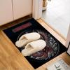 1PC Custom Name Phoenix Artwork Theme Floor Mat Ideal for Living Room, Game Rooms, Office, Bedroom,Floor Mat Playful Design