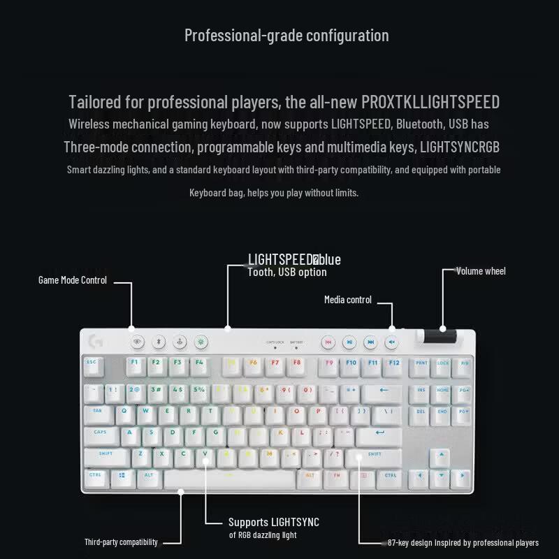 Logitech GPRO X TKL Gaming Mechanical Keyboard