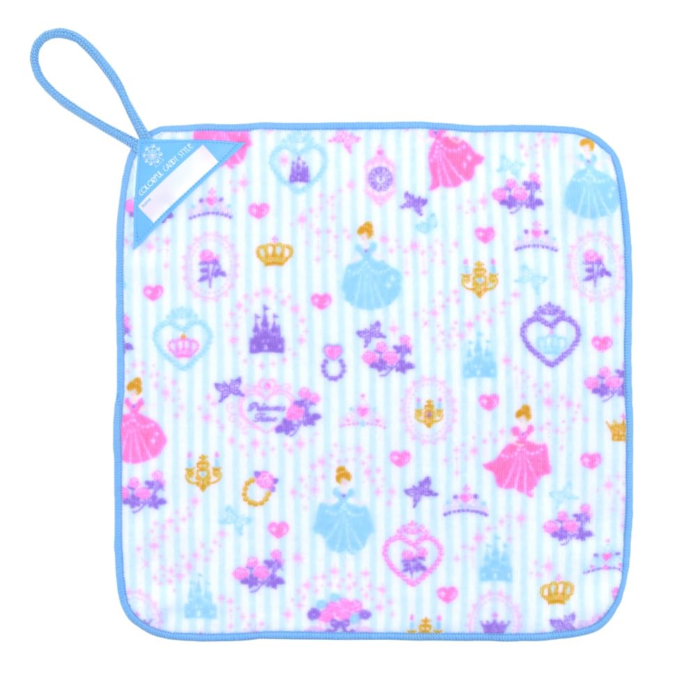 COLORFUL CANDY STYLE Loop Towels for Set of 2 with Princess Dress Powder Room N8504720 Girls, Imabari, Kindergarten, Daycare, Loops, Decor,