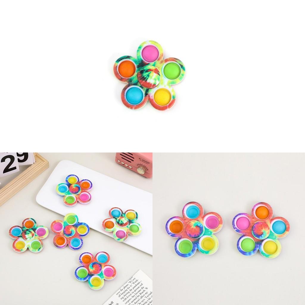 Spinner With Stressrelief Silicone Bubbles For Kids And Office Use Desk