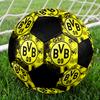 SIZE 5 Borussia Dortmund Soccer Ball Colorful All Ages Machine Stitched PVC Competition Ready Durable High-Bounce
