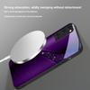 Brilliant golden galaxy For Magsafe Samsung S25 S25 Edge S25Ultra S8 9 10 20 S21 Pro 22 Plus S23 FE S24 Ultra Glass Phone Case