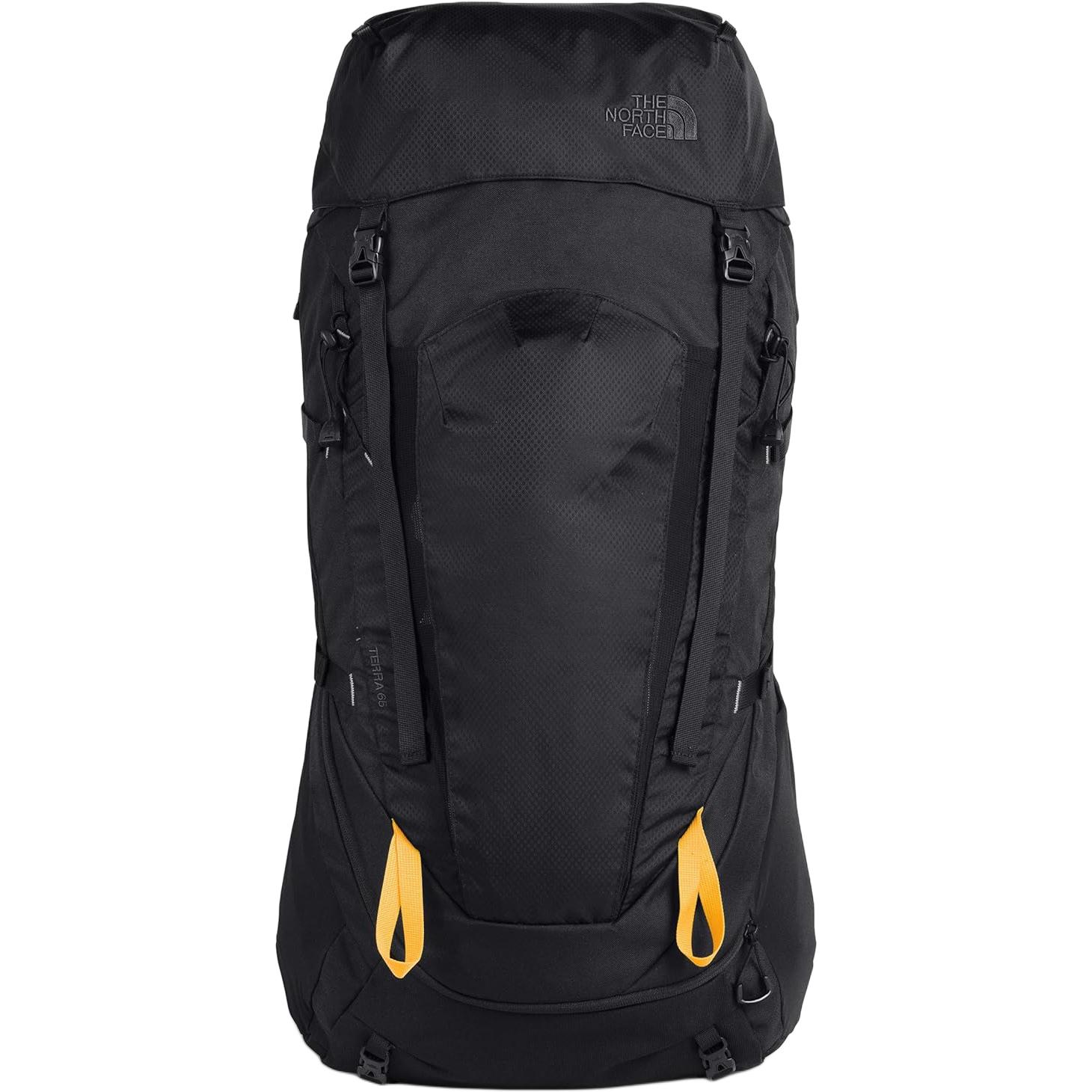 The North Face 65L Hiking Backpack Outdoor Bag Unisex Backpacks Black NF0A3GA5-KX7 Black