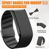 For WHOOP 5.0 Strap Bands Nylon Woven Elastic Fitness Tracker Adjustable Replacement Sports Correa for Whoop 5 0 Magnetic Straps Band