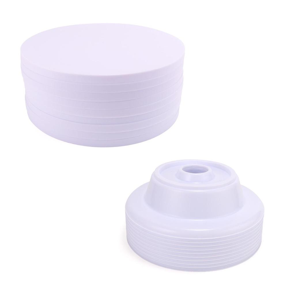 Rotating Cake Decorating Stand - Lightweight & Stable Plastic Turntable