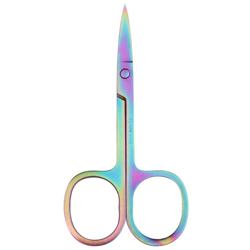 

Ножницы для бровей и ресниц из нержавеющей стали и титана с лазерной самозапаивающейся упаковкой Standard