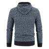 Men's Trendy Autumn/Winter Hooded Wool Cardigan Sweater