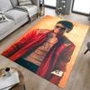 Space Jam Visions Carpet For Playroom Bedroom Living Room Sofa Home Decorkids Game Area Rug Nonslip Floor Mat