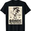 Sonic The Hedgehog Est 1991 Vintage Retro Big Chest Poster T-Shirt