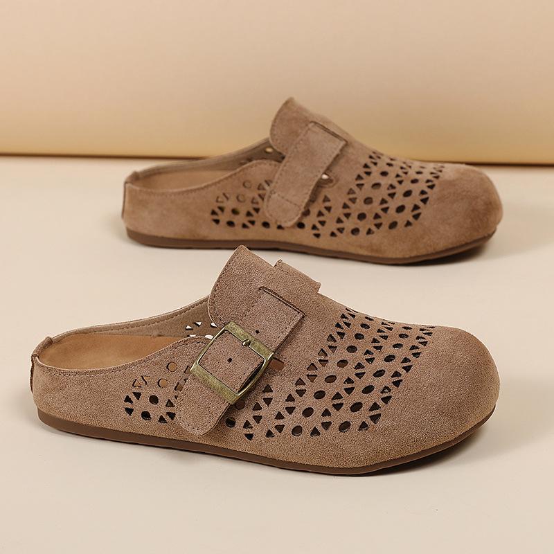 

Женская обувь на платформе, новая летняя обувь, ленивые туфли-лодочки на одной педали, сумка Boken, головка, полушлепанцы 40 хаки