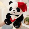 Cute Umbrella Handheld Panda Plush Backpack Doll Pp Cotton Filling
