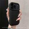 Compatible with iPhone 17 Pro Max, this premium drop-proof solid color case offers leather texture and a skin-feel air cushion design.