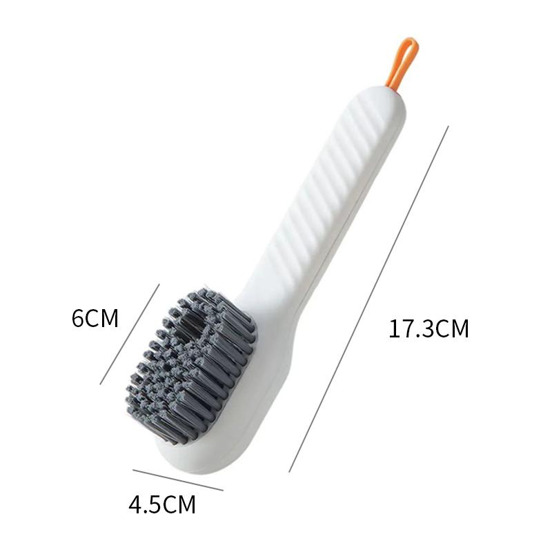 Cleaning Brush Soft Bristled Liquid Shoe Brush Long Handle Brush Clothes Brush Shoe Clothing Board Brush Household Cleaning Tool