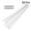 2pcs Pull Chain Kit For Wall Lamp Ceiling Fan Light Fixture Bedside Lamp Rope Replacement Buckle Hardware Chain