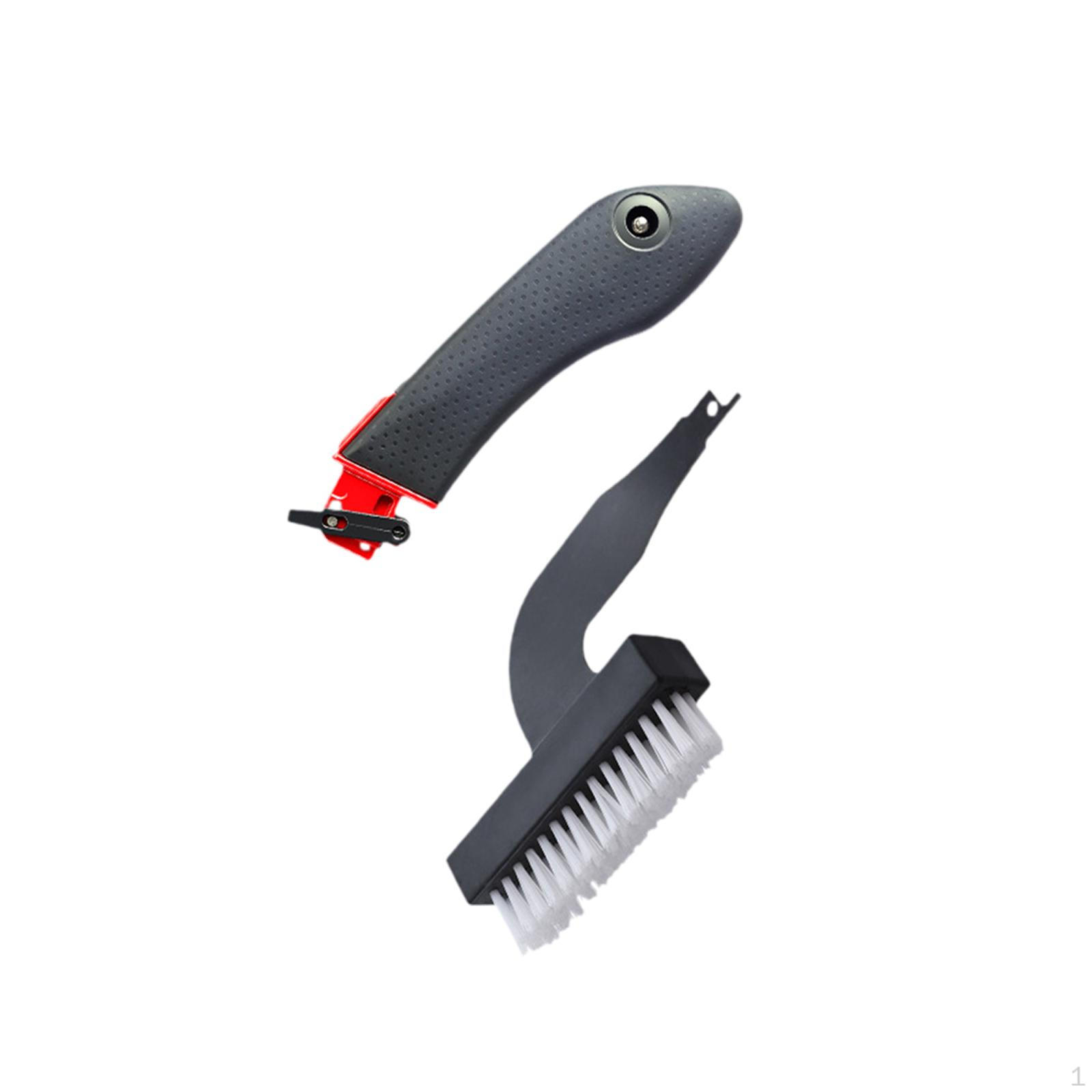 

Reciprocating Handsaw Handle Replace Part Professional Wear Resistant Comfort Grip Sawing Adapter Handle w Nylon Brush