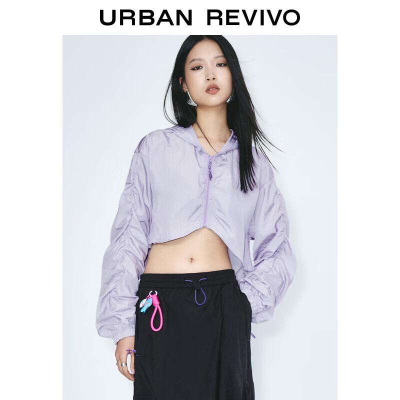 UR Women's Casual Hooded Drawstring Jacket