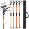 Cabinet Jack Support Pole, 4-Pack, 116-290 Cm Steel Telescopic Quick Support Rod