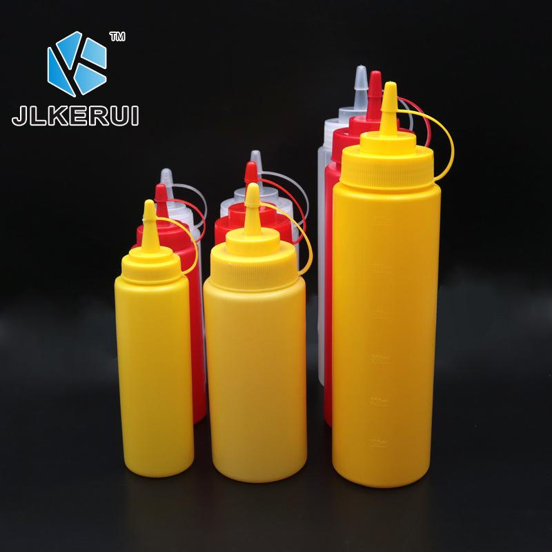 Squeeze Bottle for Sauce, Ketchup, Salad Dressing, and Jam