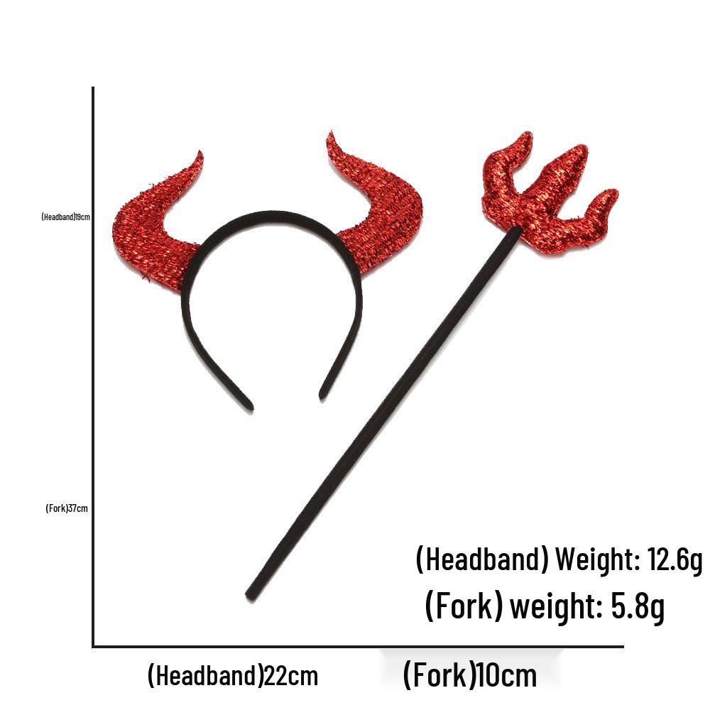 Bentiță de Halloween 2025 Accesorii de Păr: Recuzită festivă pentru Festivalul Fantomelor și adunări de petrecere