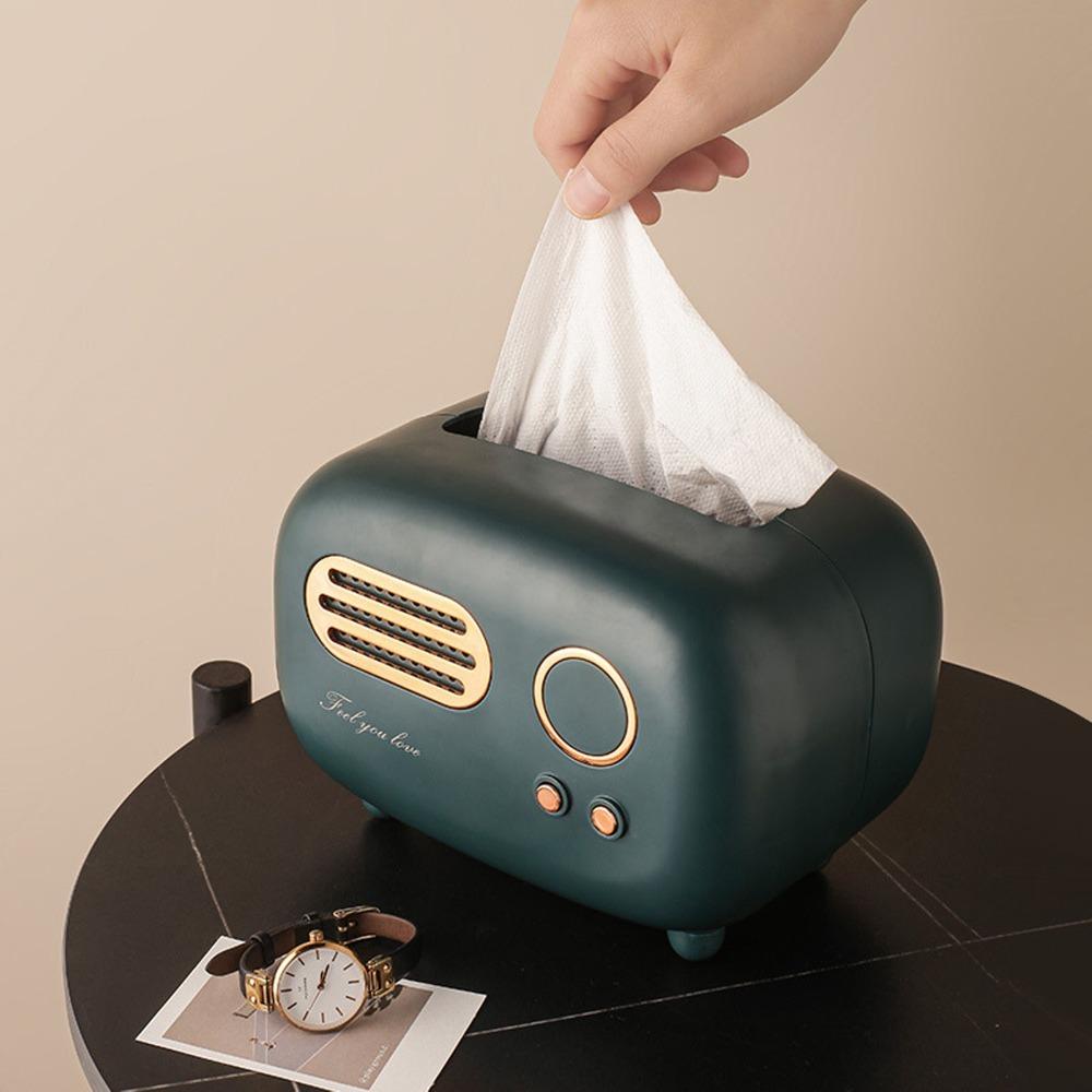 Rectangular Tissue Box Lake Green Tissue Storage Box Tissue Box Holder Bedroom Night Stand