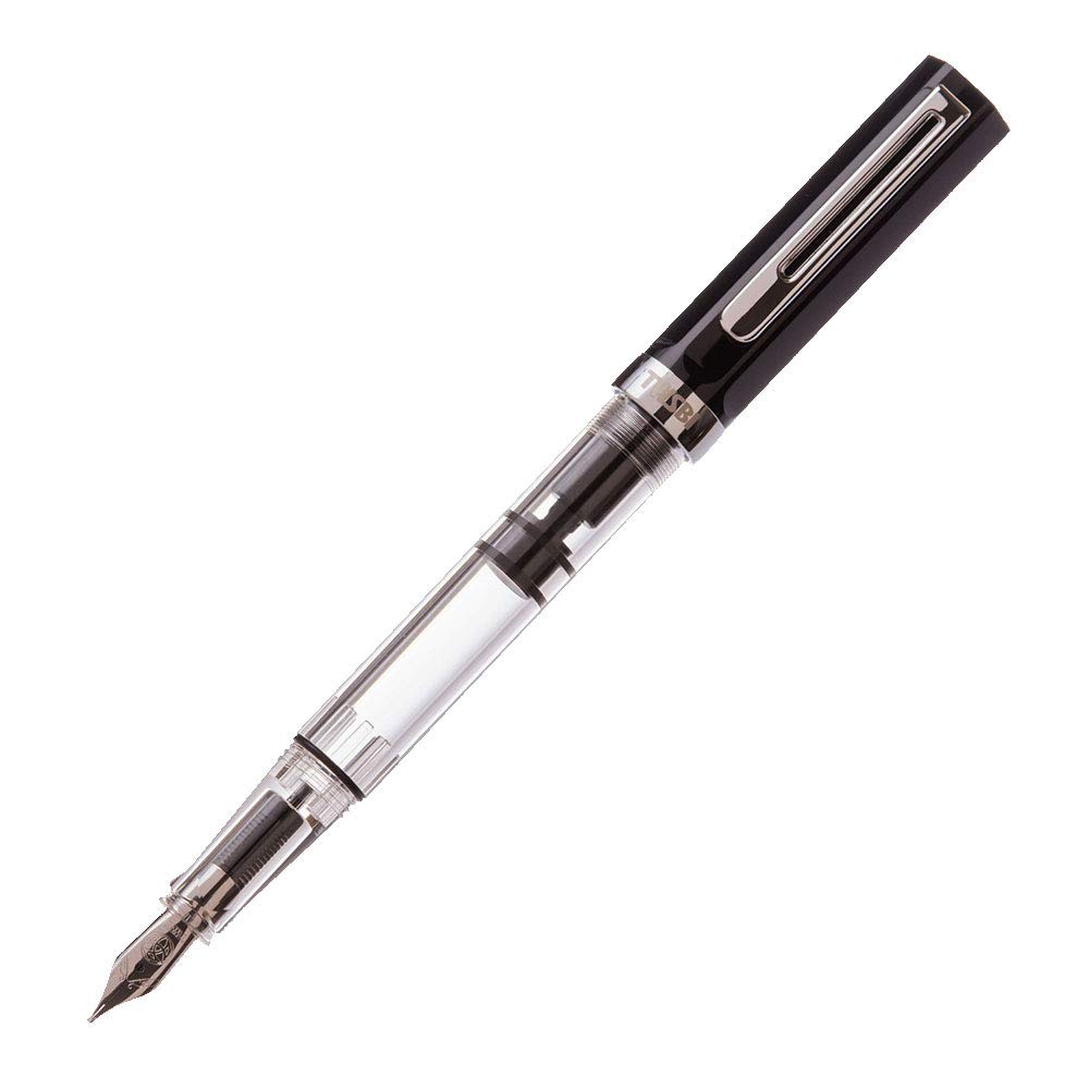 

Перьевая ручка Twisbee Eco, черная, со средним кончиком, TW100003
