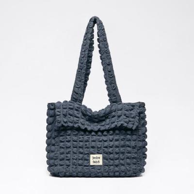 JEDREFEB5 Bolsa coreana Han So Hee Bolsa de ombro Croiffle 11 cores
