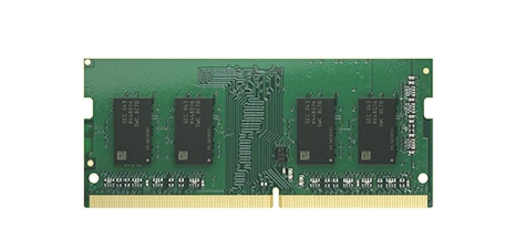 Memoria de Expansión NAS Synology D4NS01-4G (DDR4 SODIMM, 4GB, para NAS Synology) - Disponible en Field Lake, un distribuidor autorizado en Japón.