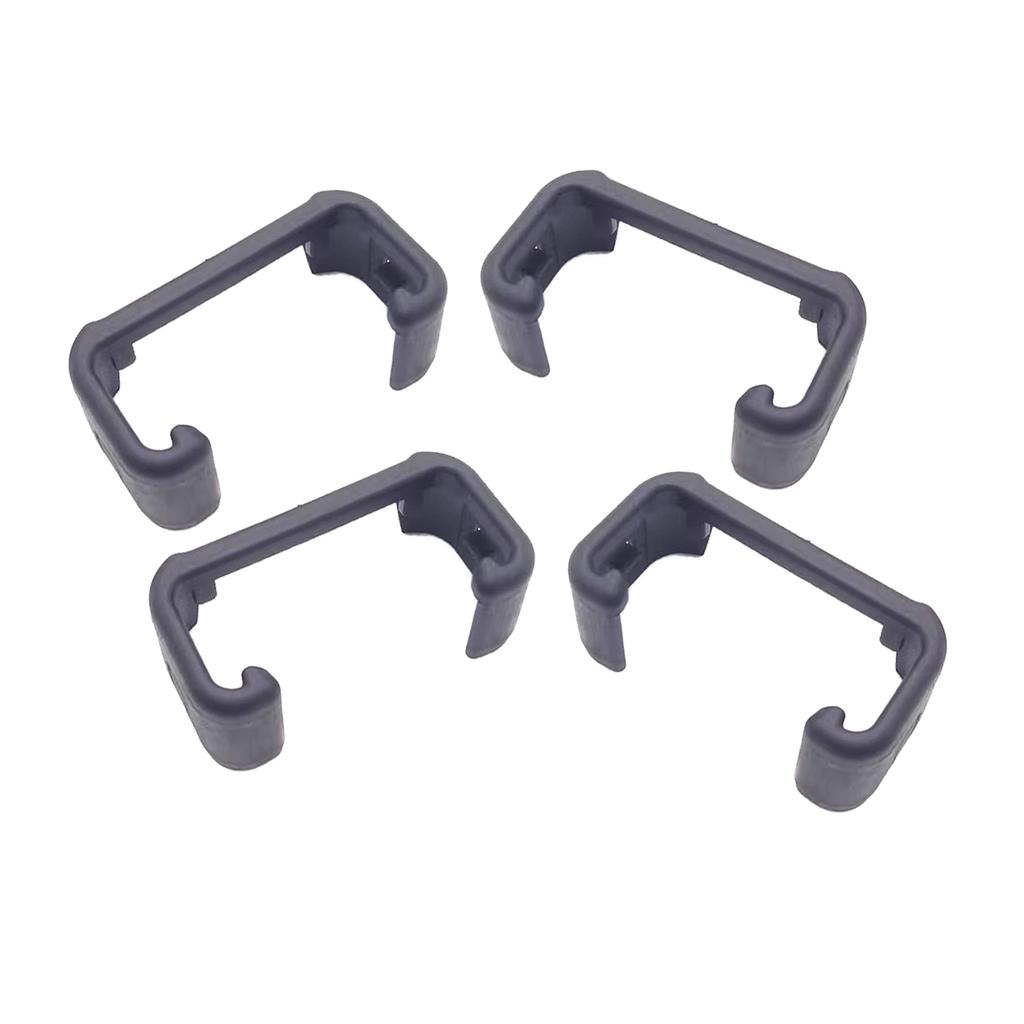 4 Stück Blende für Autositz-Gleitschiene 5N0881347A Für Polo Für Tiguan Für Sharan Auto-Sitzgleitklemme Automobilzubehör