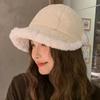 Lovely B Thick Winter Quilted Fur Cap