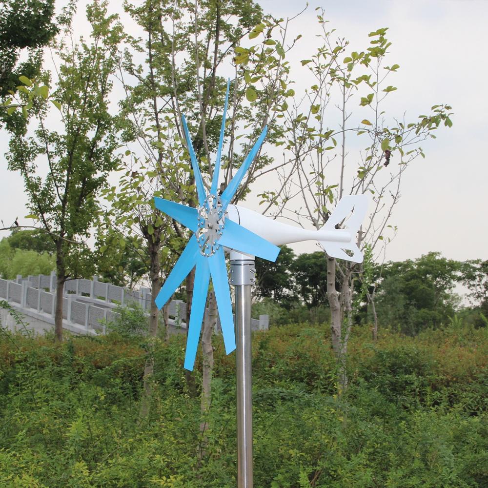 12 / 24V 8000W Wind Generator With Charge Controller Windmill Energy Turbines Wind Turbine Energy Wind Turbines Generator