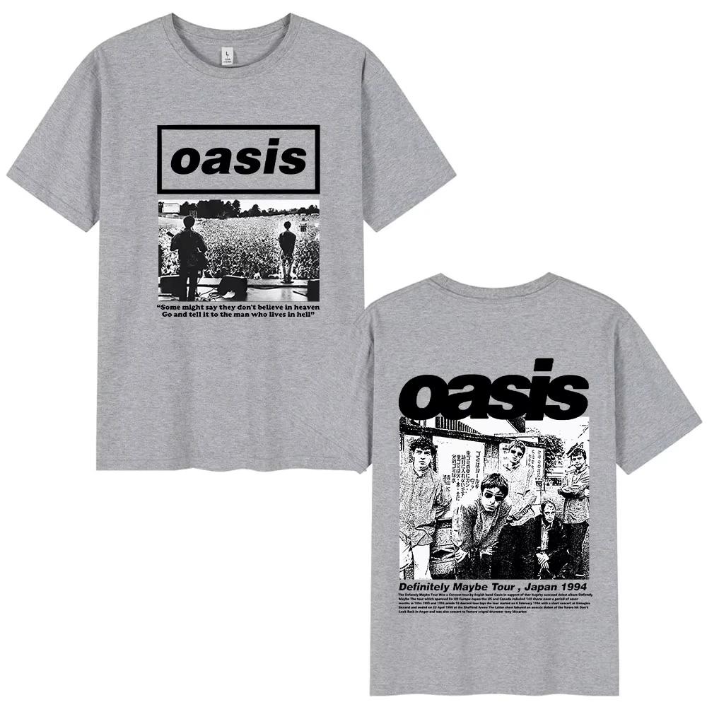Men Women 90s Music Pop Rock OOasis Men Women T Shirt Cotton Clothes Fashion Short Sleeve O Neck Tees Plus Size TShirt