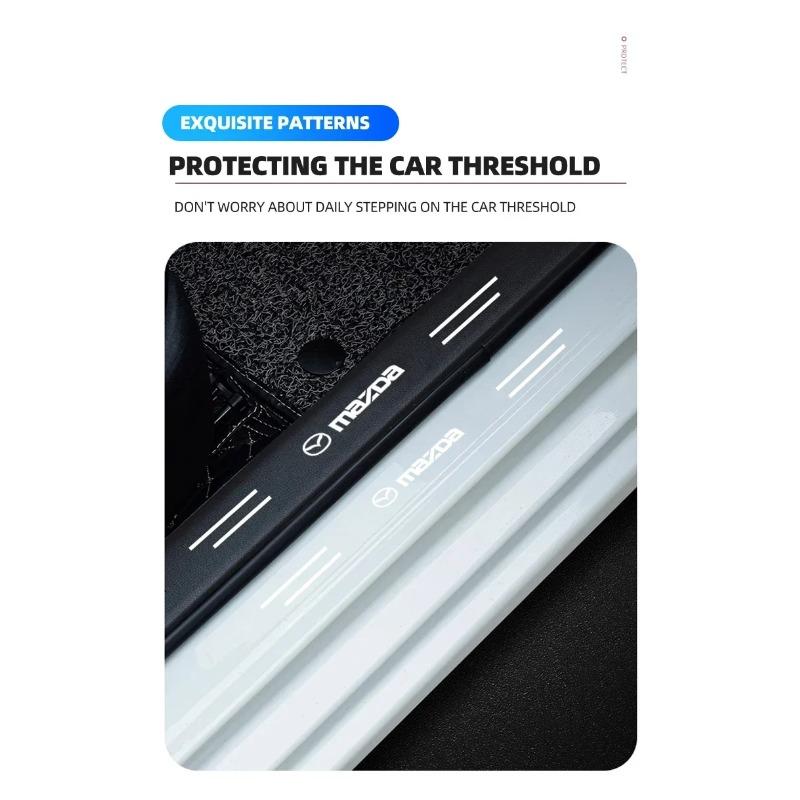 4Pcs Car Anti-collision Strip Tape Scratchproof Protective Stickers For Mazda 3 Alexa CX30 CX-4 CX5 CX-5 CX8 CX-8 CX-30 CX9 CX-9