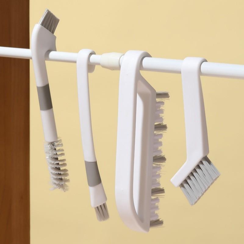 Dualhead Kitchen Cleaning Brush With Hook Handle For Cup And Gap Surfaces