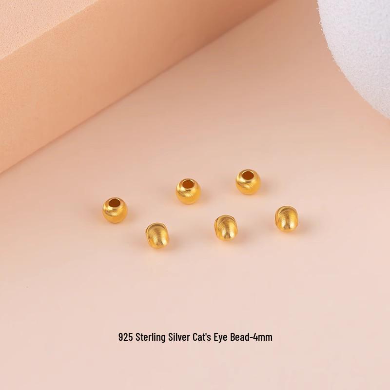 Perles Libres en Argent Sterling 925 pour la Fabrication de Bijoux DIY: Perles intercalaires pour bracelets et colliers