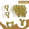 20Pcs Picture Frame Hangers with Nails Hardware for Calendar Photo