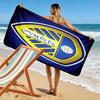 LUFC Poster Strandtuch, Großes Weiches Schnelltrocknendes Handtuch für Strand Camping Schwimmen