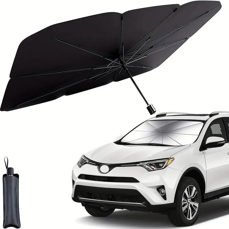 Automobile Windshield Sunshade-Foldable Automobile Umbrella Sunshade Anti-Ultraviolet Car Front Window (Heat Protection) WindshWindshield Sunshades 1
