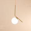 Bedroom Pendant Lamp, Bedside Simple Modern Restaurant Single Head Pendant Lamp, Nordic Creative Bar Table Lamp