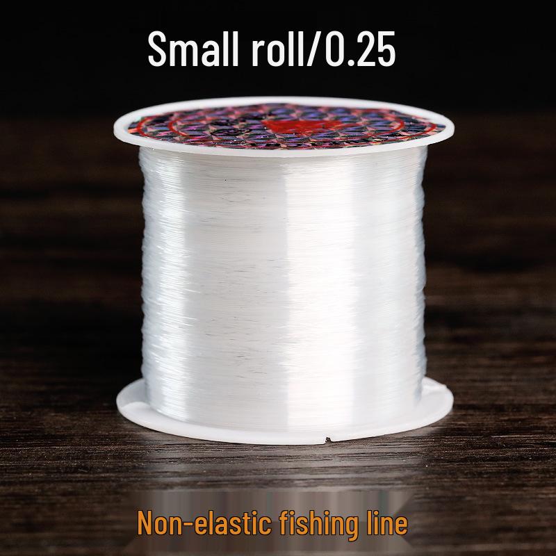 Handmade No-Stretch Fishing Line for Beading, Weaving, Bracelets, and Jewelry Accessories