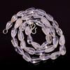 Natural Crystal Gemstone Teardrop Smooth Beads Necklace 17" UB-3498 UB-3498