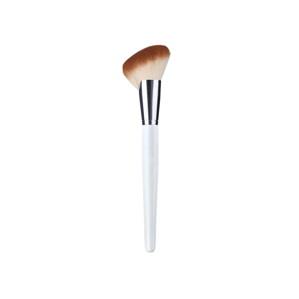 Chense Large Sickle-Shaped Contour Brush with Protective Case, Angled Shadow Brush, Facial Side Shadow, Single Pack