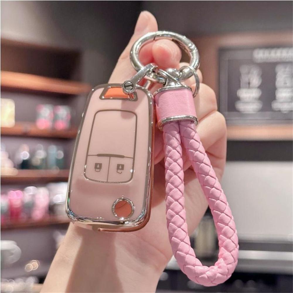 

Чехол для брелока с автомобильным ремешком для ключей для Vauxhall Astra J Insignia A Meriva B Zafira C Mokka Chevrolet Orlando Aveo